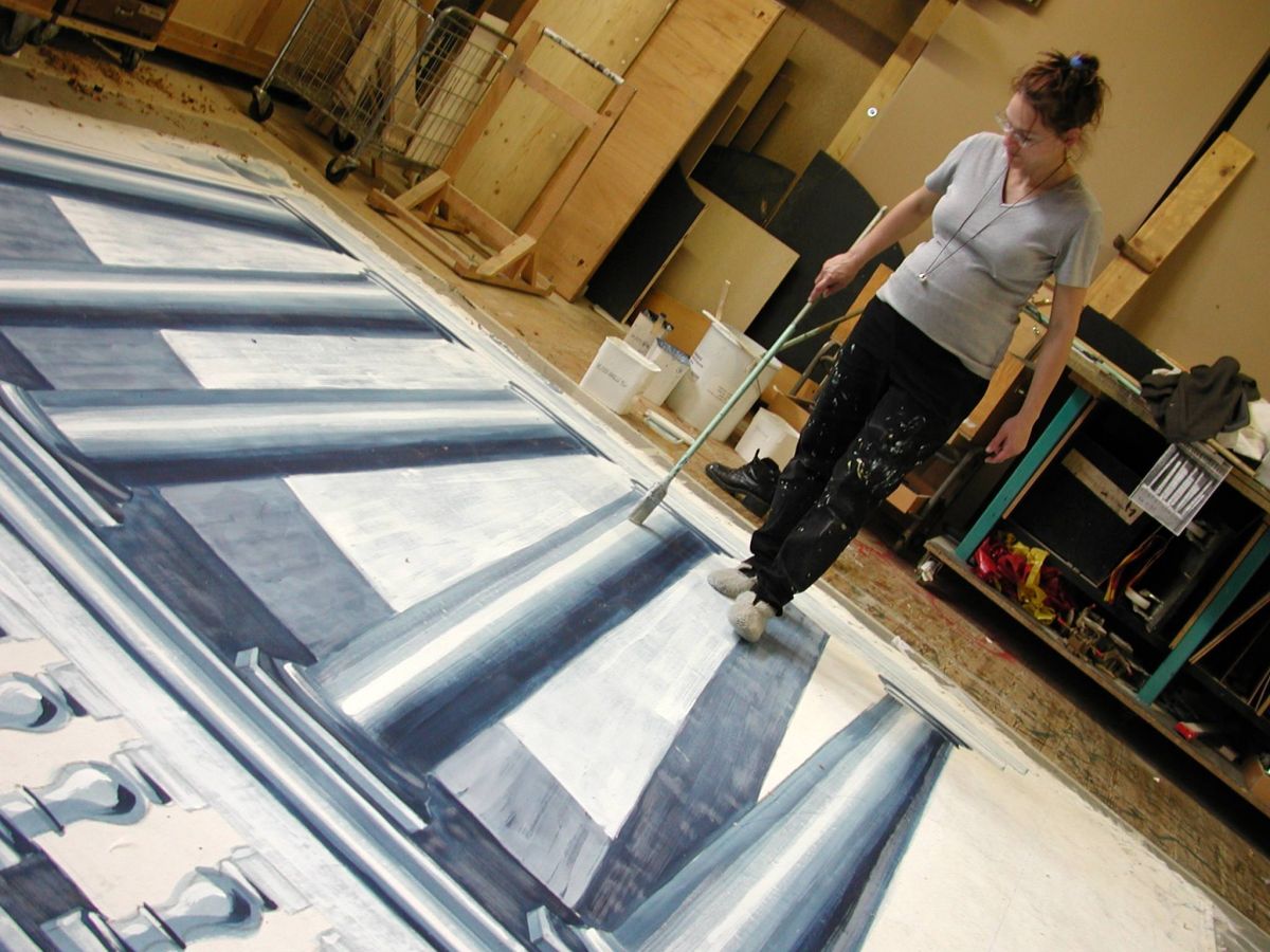 Françoise à la peinture